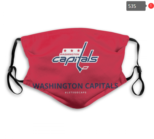 NHL Washington Capitals #1 Dust mask with filter->->Sports Caps
